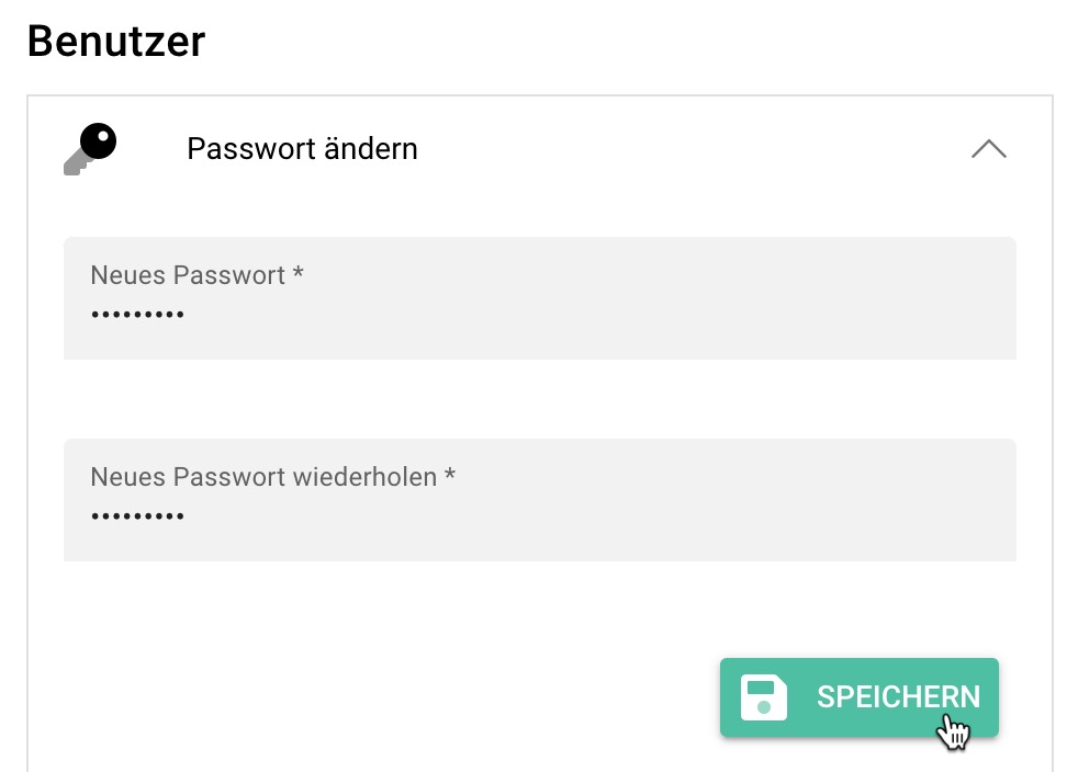Passwort ändern
