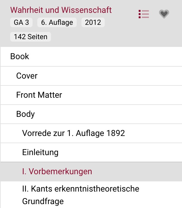 Inhaltsverzeichnis