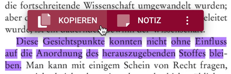 Text kopieren
